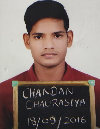 Chandan Chaurasiya<br> Navy SSR 01/2017<br> Red No. G1401398NL